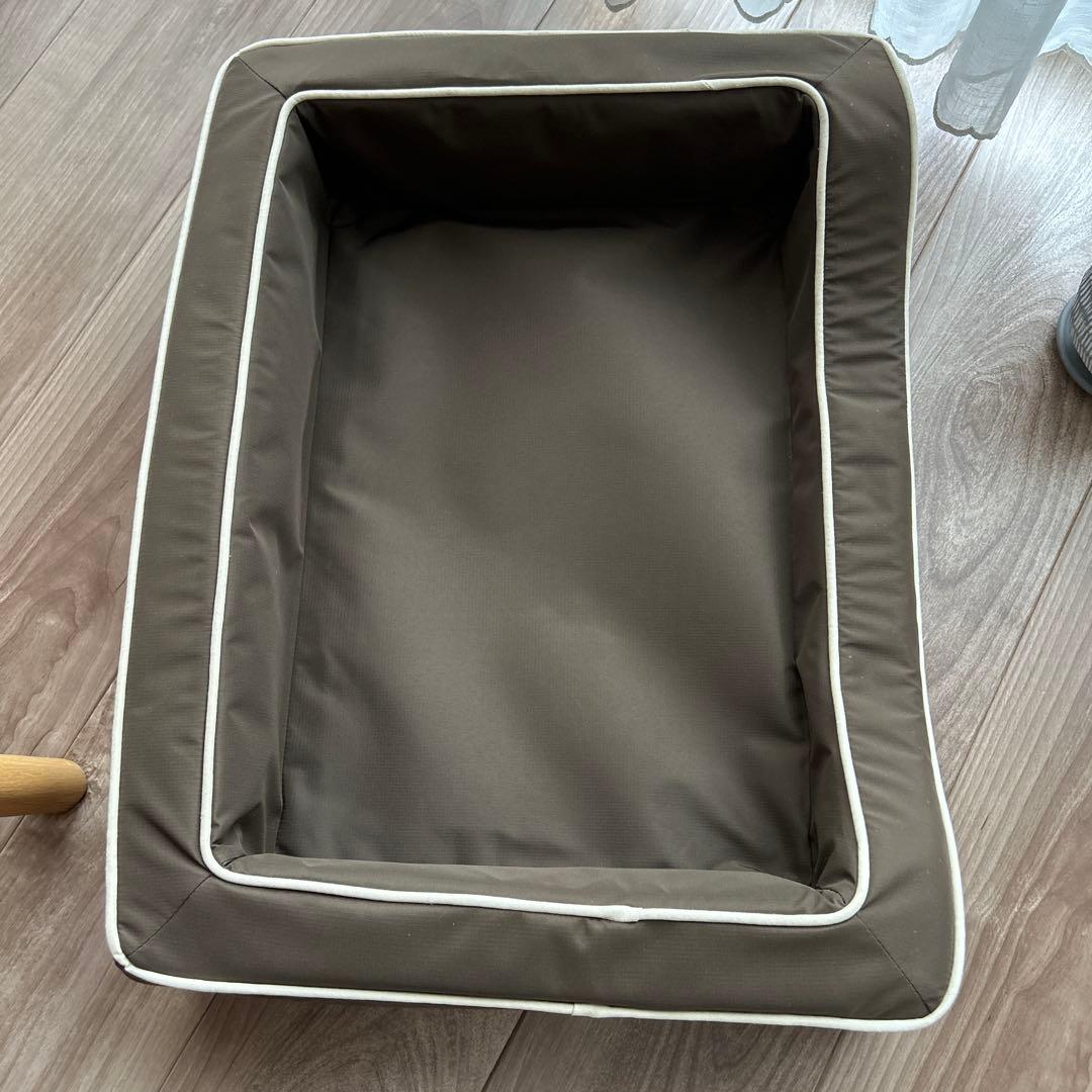 【ペピィ】スマートスクエア防水犬用ベッド(リュクスタイプ)