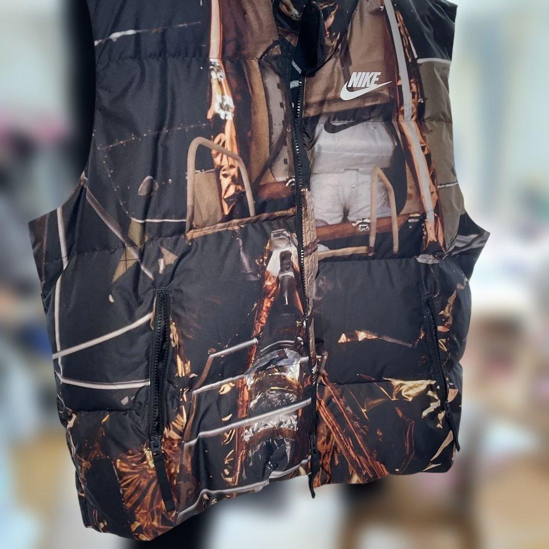 Nike カモフラージュ ベスト（レアダウンベスト）