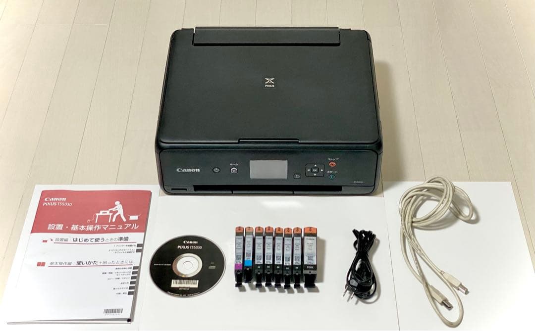 【美品（純正インク付）】PIXUS TS5030