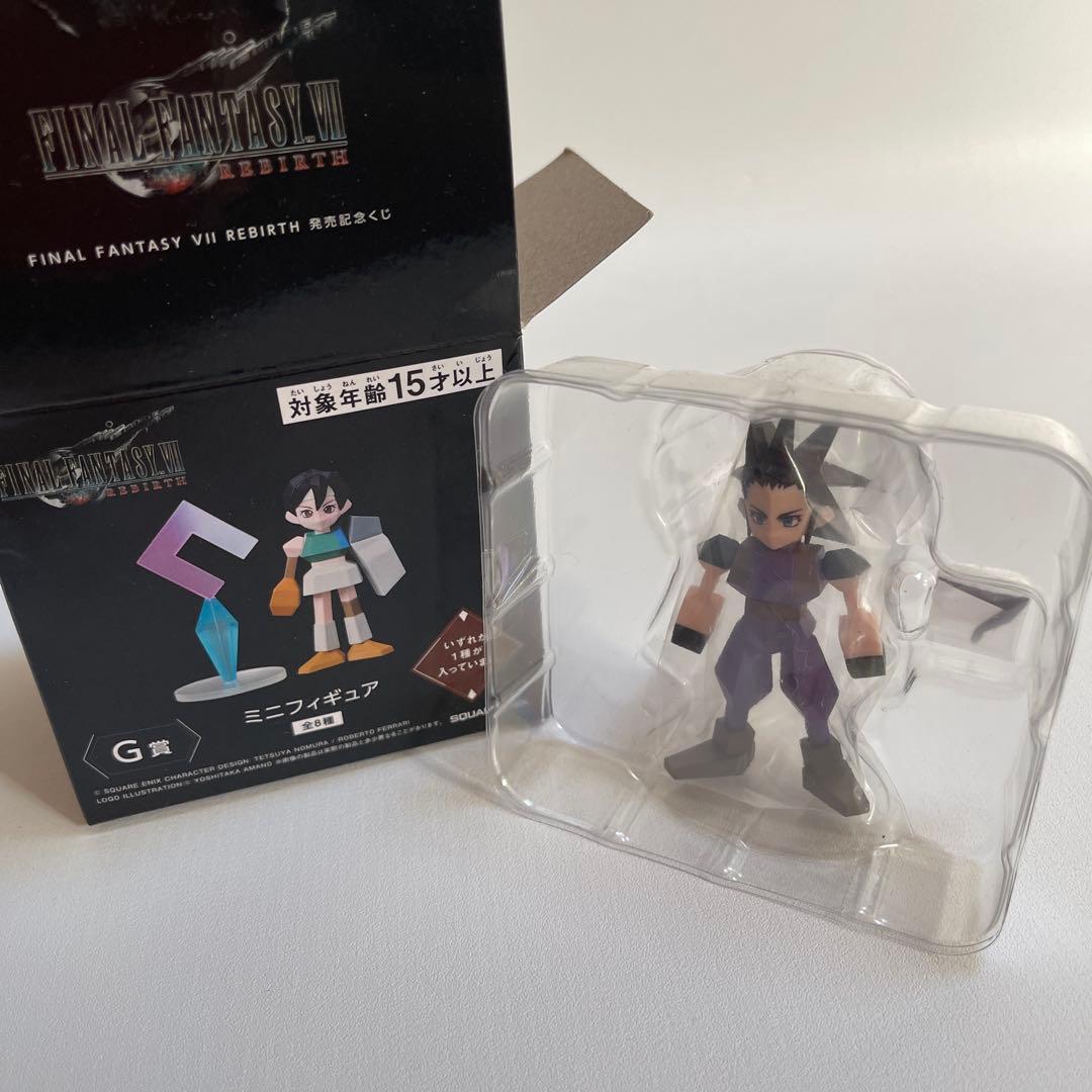 一番くじ ファイナルファンタジーVII リバース G賞 ミニフィギュア　ザックス