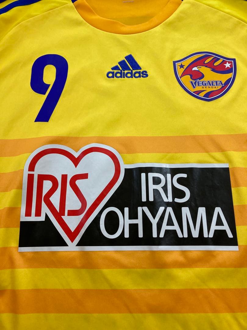 ベガルタ仙台★オーセンティックユニフォームadidas★ウイルソン★XO