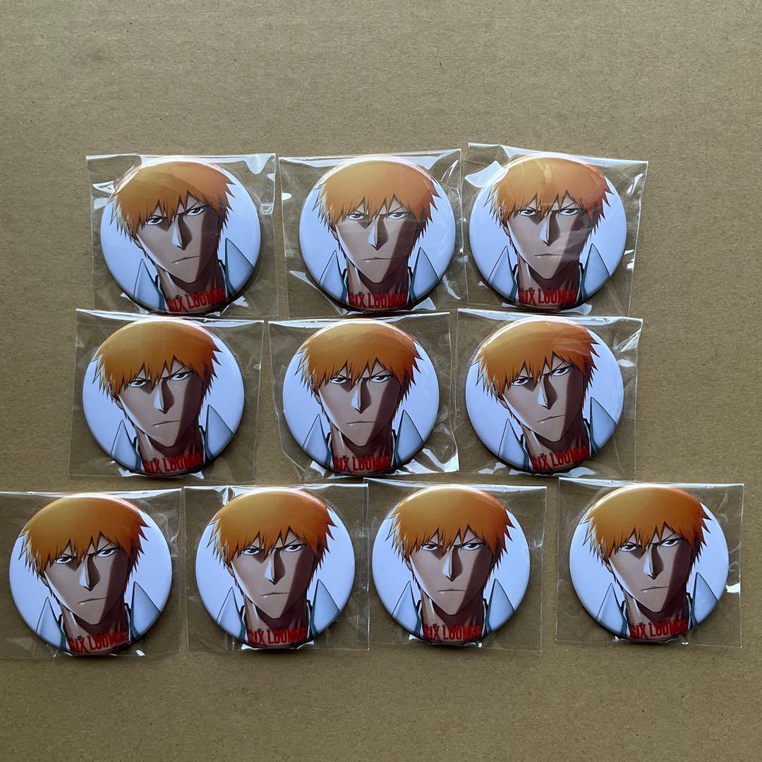 BLEACH 千年血戦篇 言葉にせずとも　黒崎一護　特典　缶バッジ　10個セット