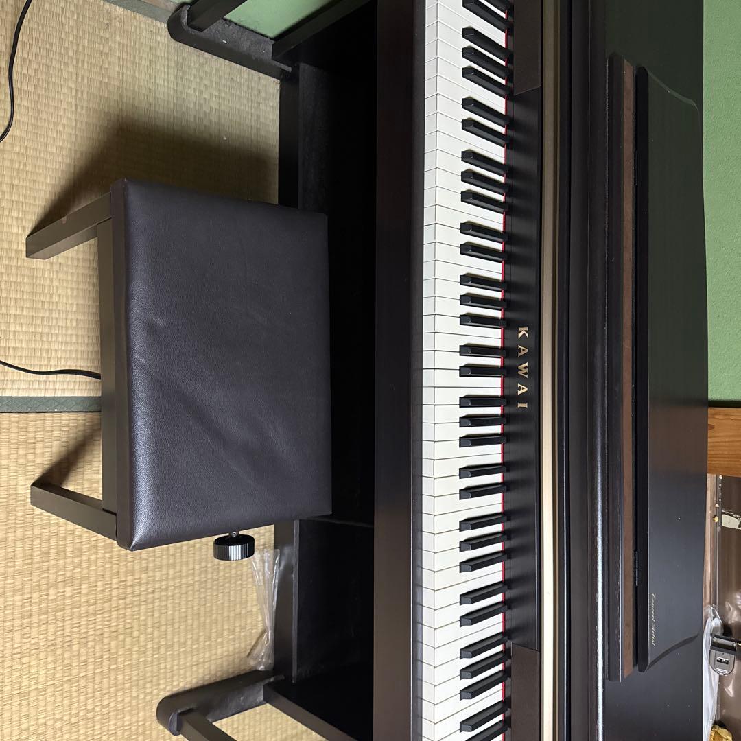kawai ピアノ 木製鍵盤