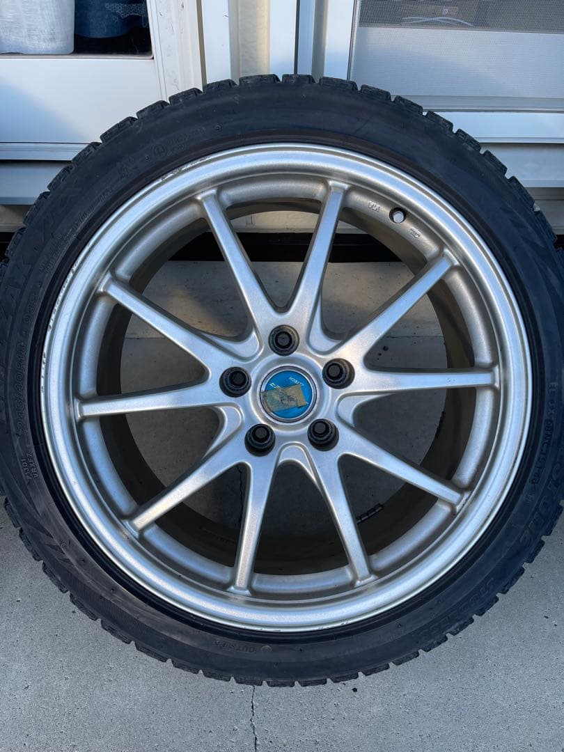 た*い様 18インチ ホイールセット 10スポークデザイン A-TECH インプ