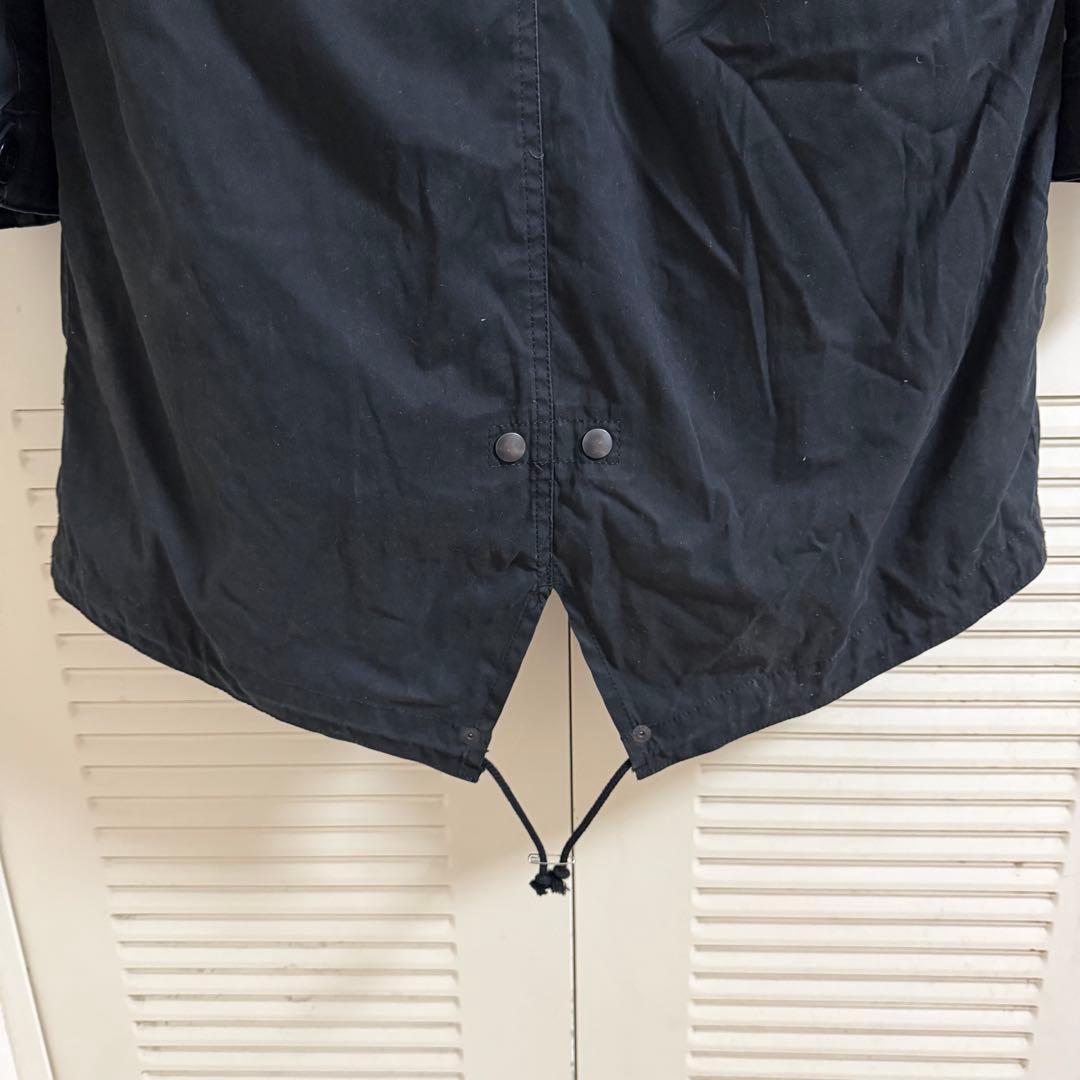 アタッチメント モッズコート ブラック サイズ2