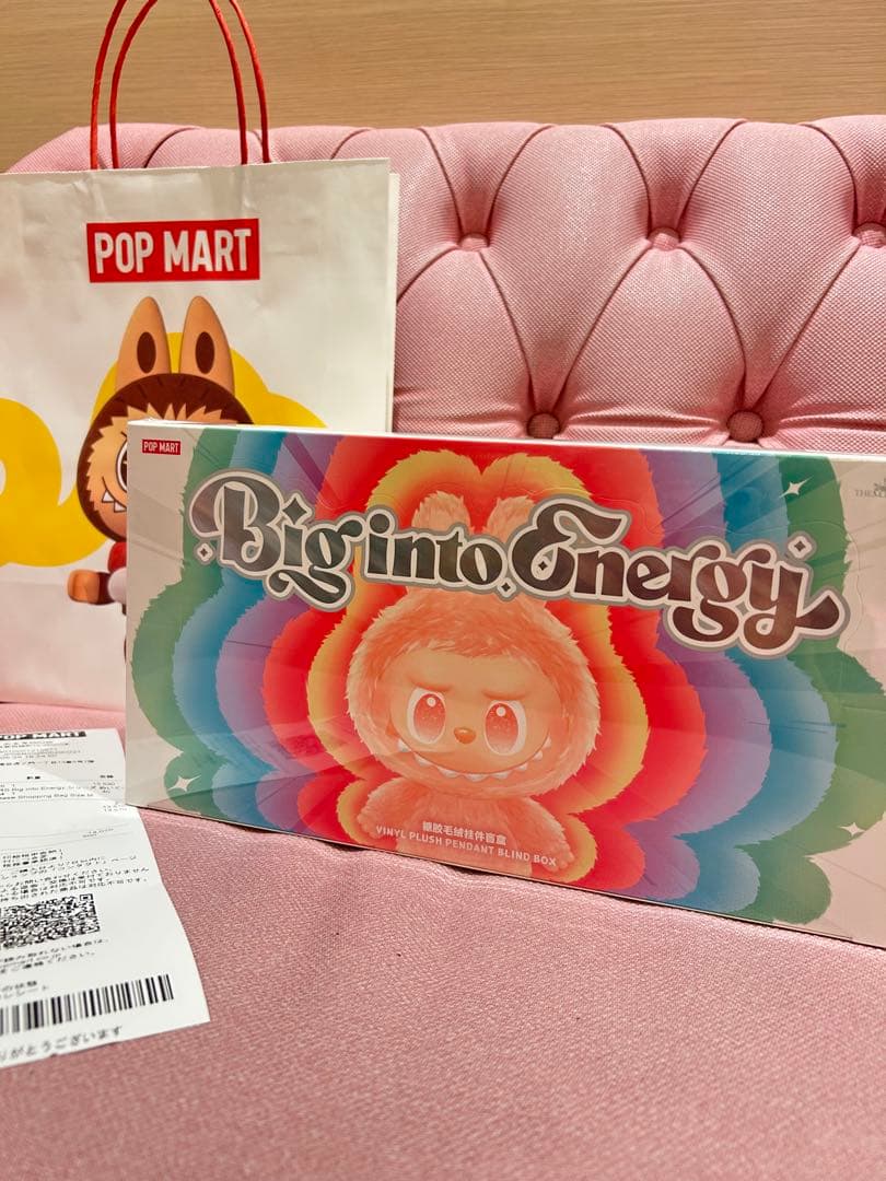 ぬいぐるみ POP MART Big into Energy