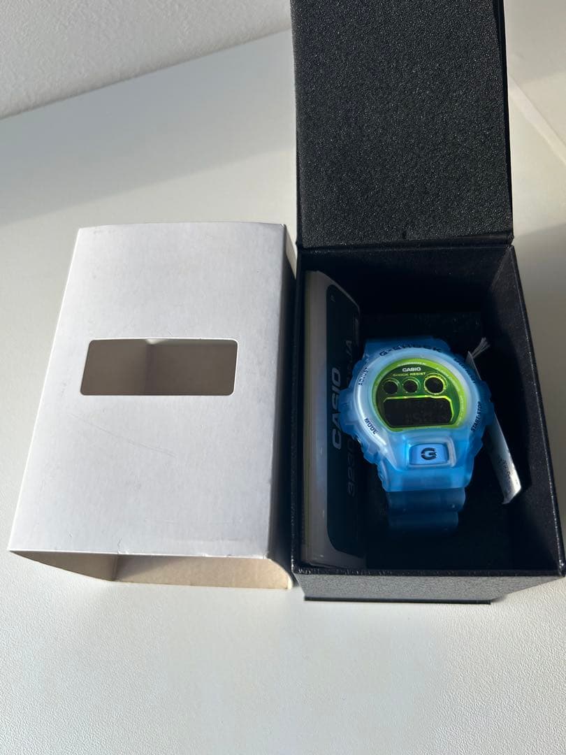 CASIO G-SHOCK DW-6900LS メンズ クォーツ 青/緑 極美品