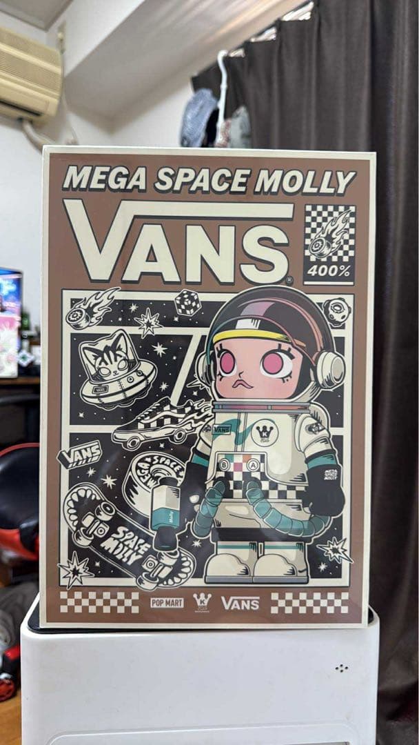 ぬいぐるみ MEGA SPACE MOLLY 400% VANS