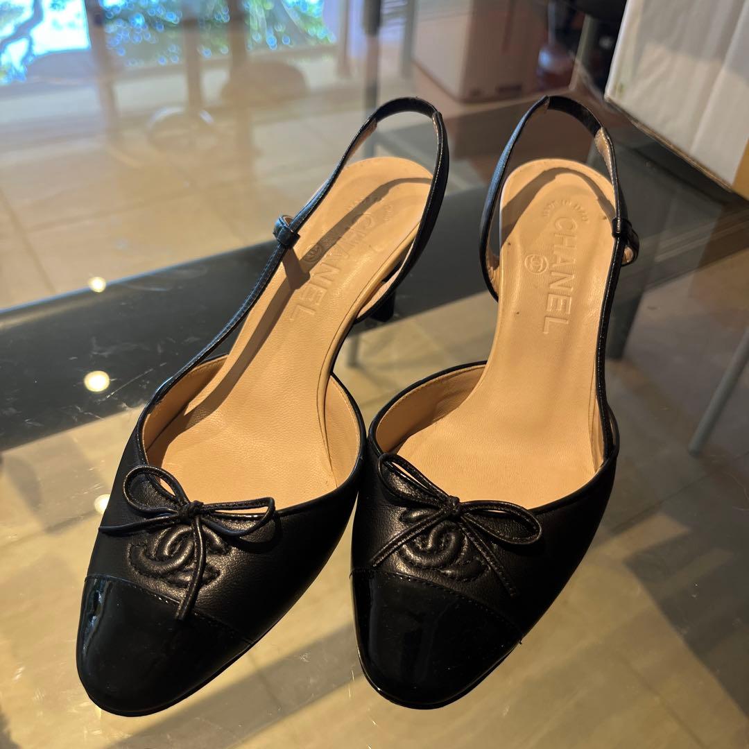 CHANEL ブラックレザー