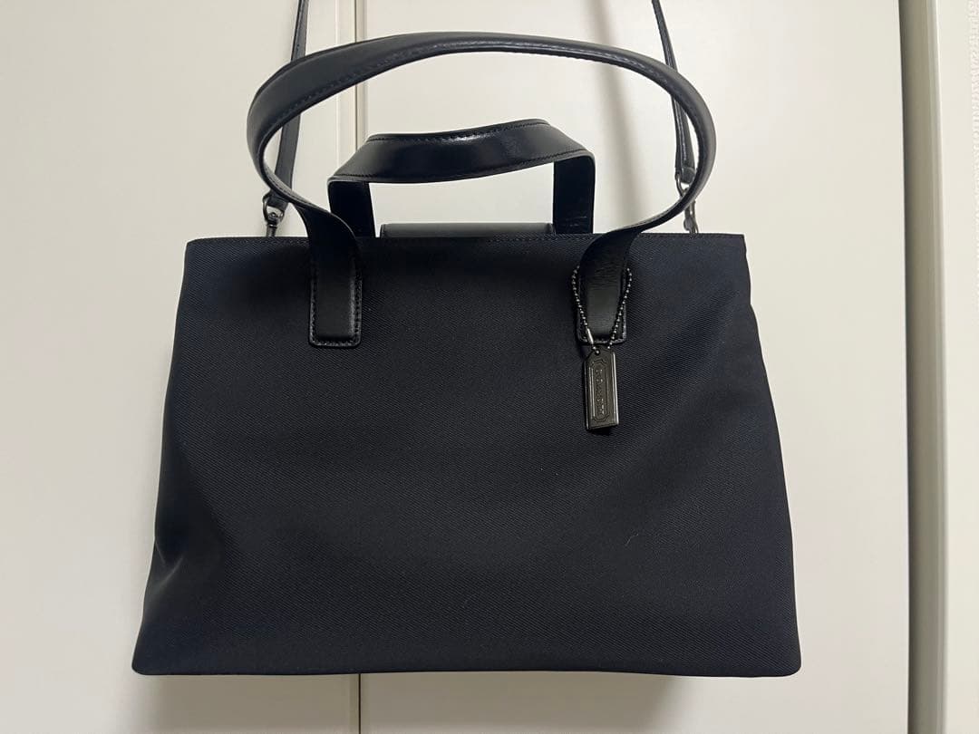 【最終値下げ】新品未使用　正規品　コーチ　ハンドバッグ　ショルダー　ナイロン