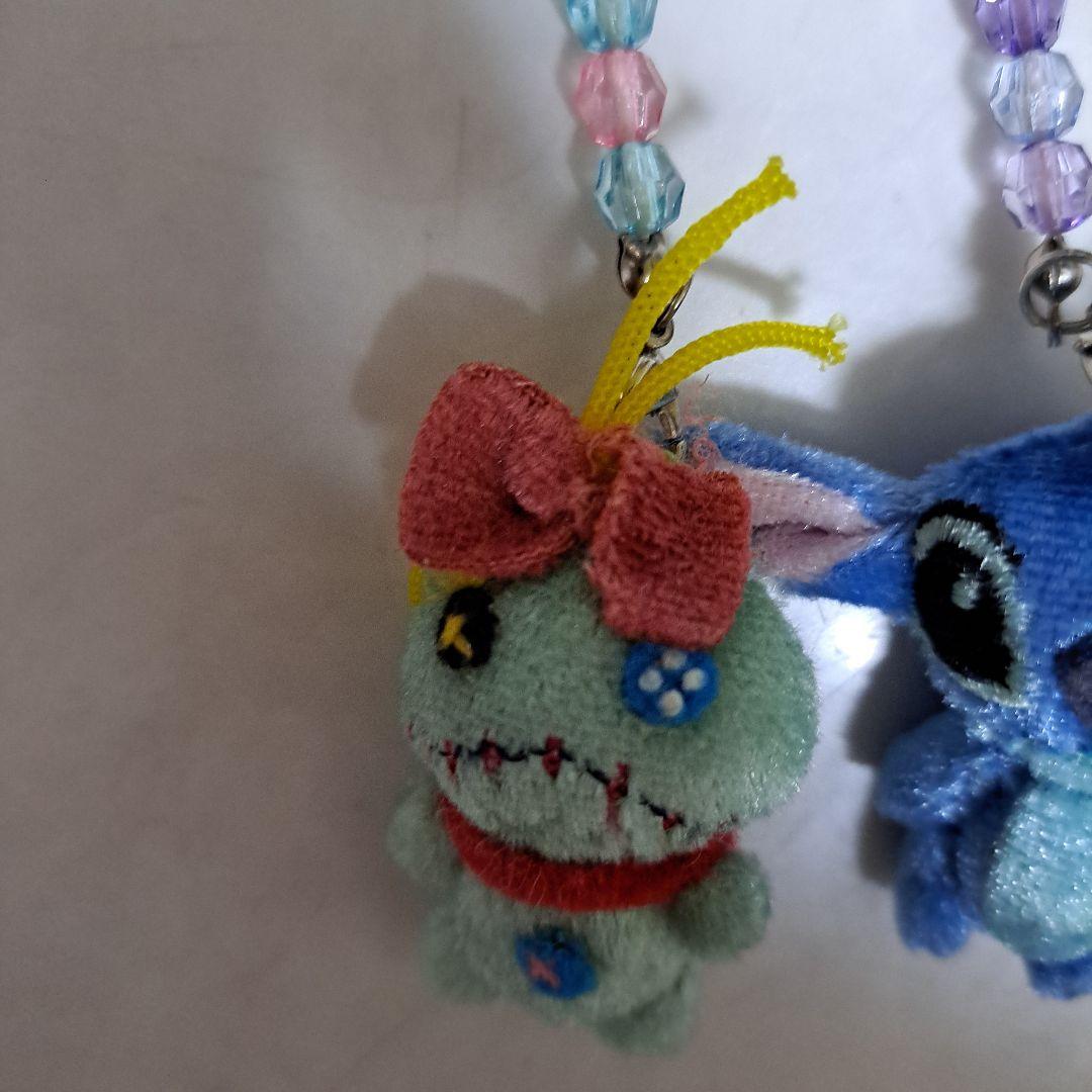 スティッチ　エンジェル 　スクランプ　ストラップ　東京ディズニーリゾート