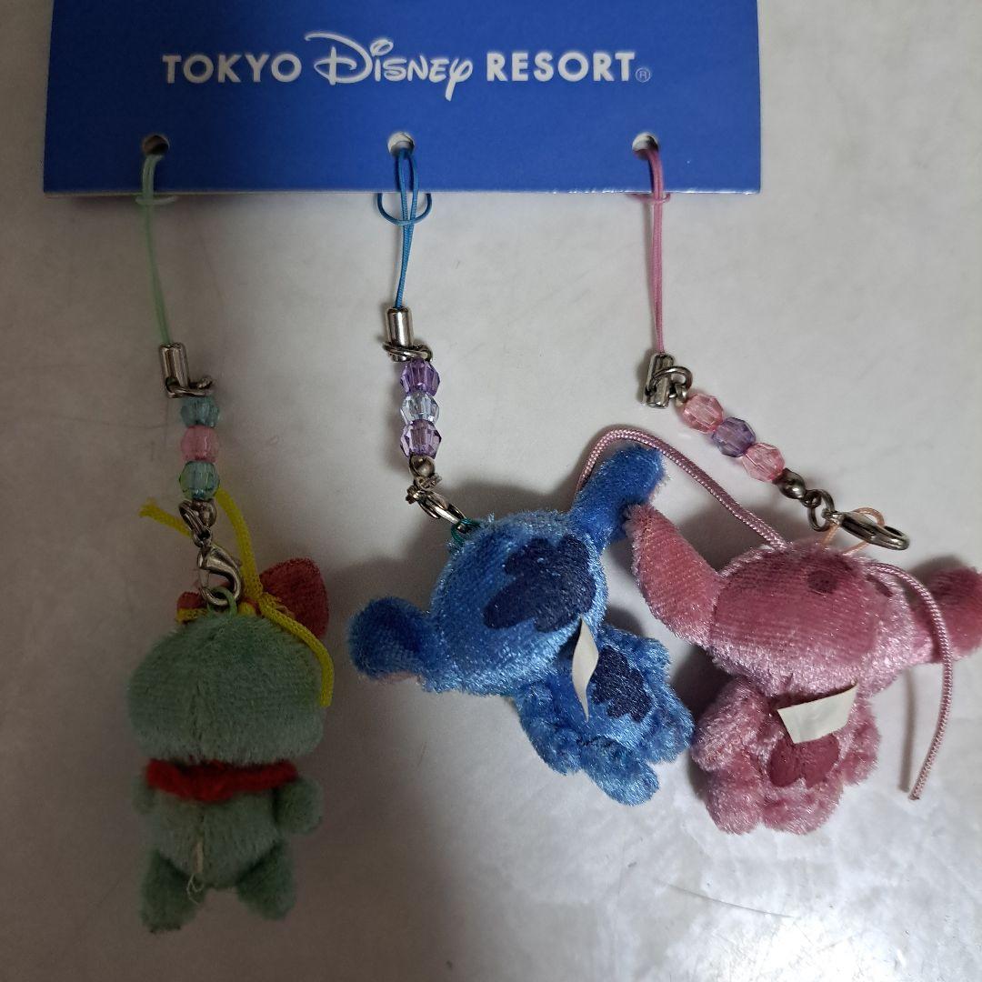 スティッチ　エンジェル 　スクランプ　ストラップ　東京ディズニーリゾート
