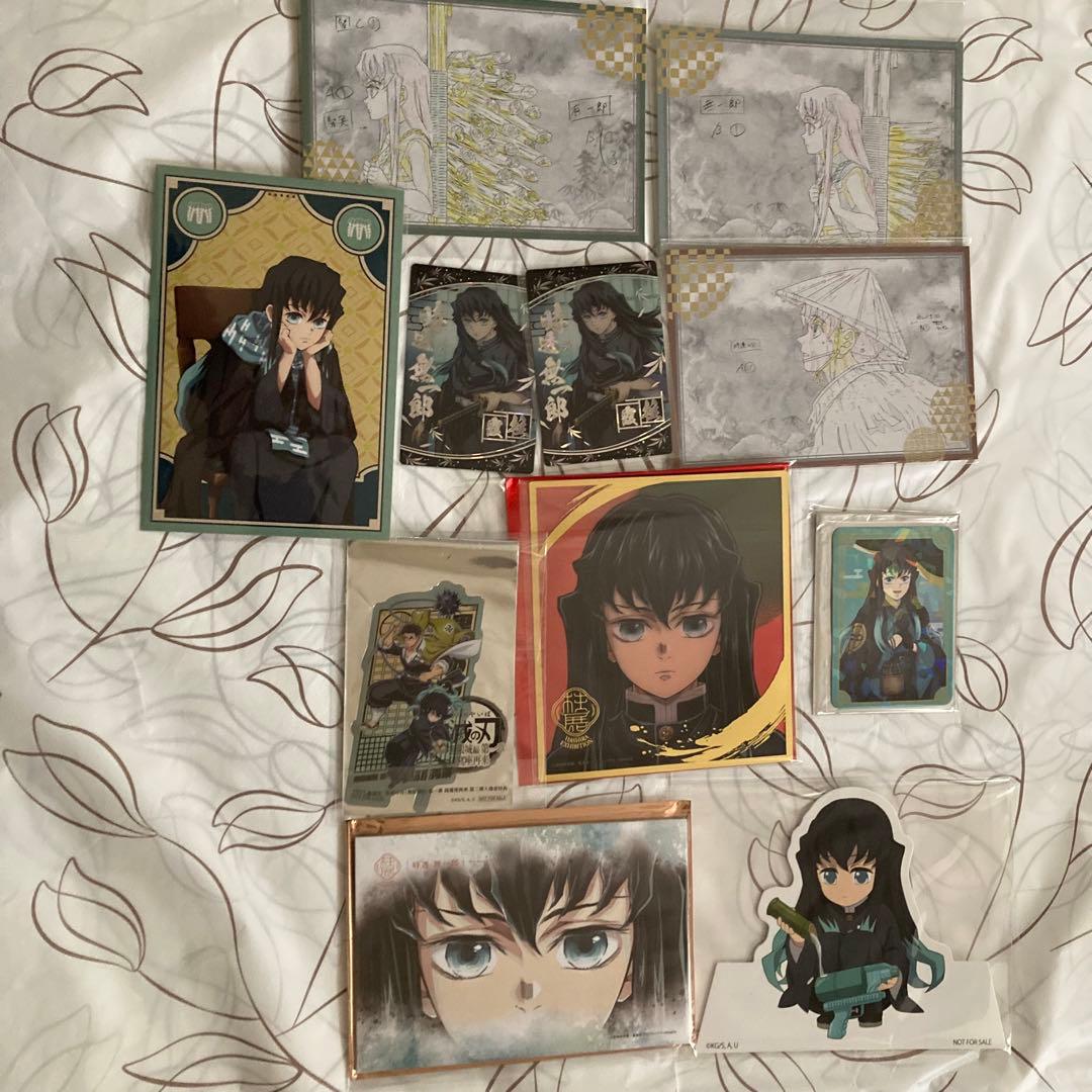 鬼滅の刃 鬼滅祭 AGF 柱展 クリア色紙 ポストカード キャンバスカード