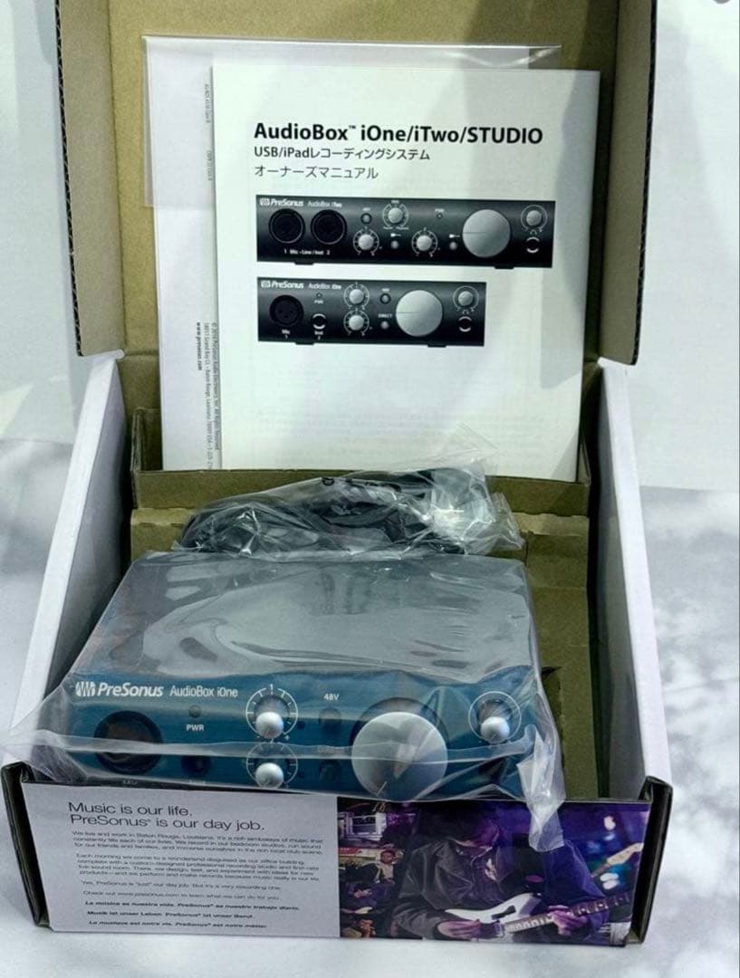 プレソナス PreSonus AUDIOBOX iONE