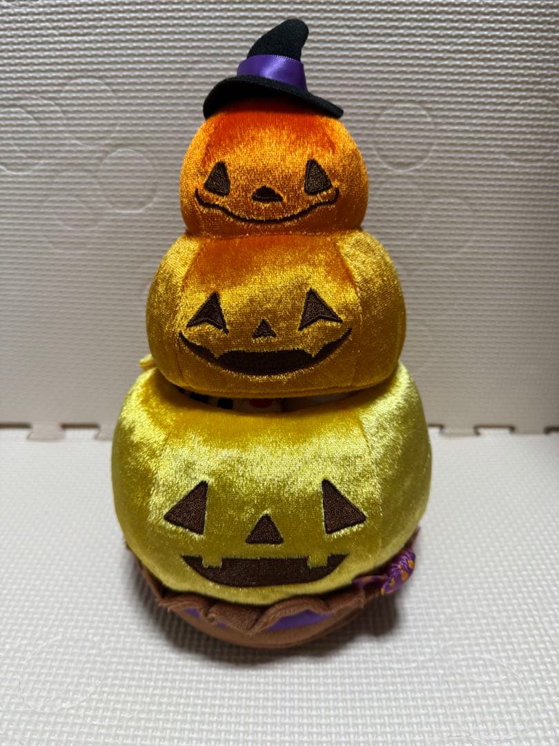ツムツム　ハロウィン　パンプキンタワー　チップとデール
