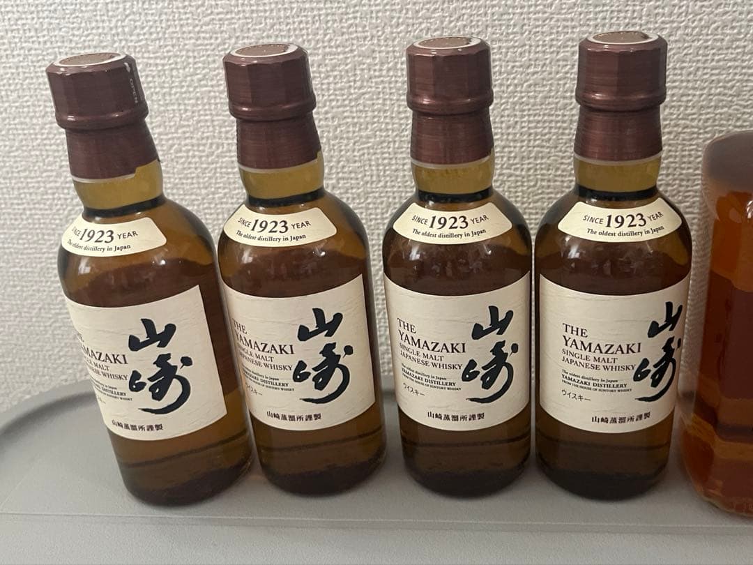 サントリー　山崎　ミニボトル　4本