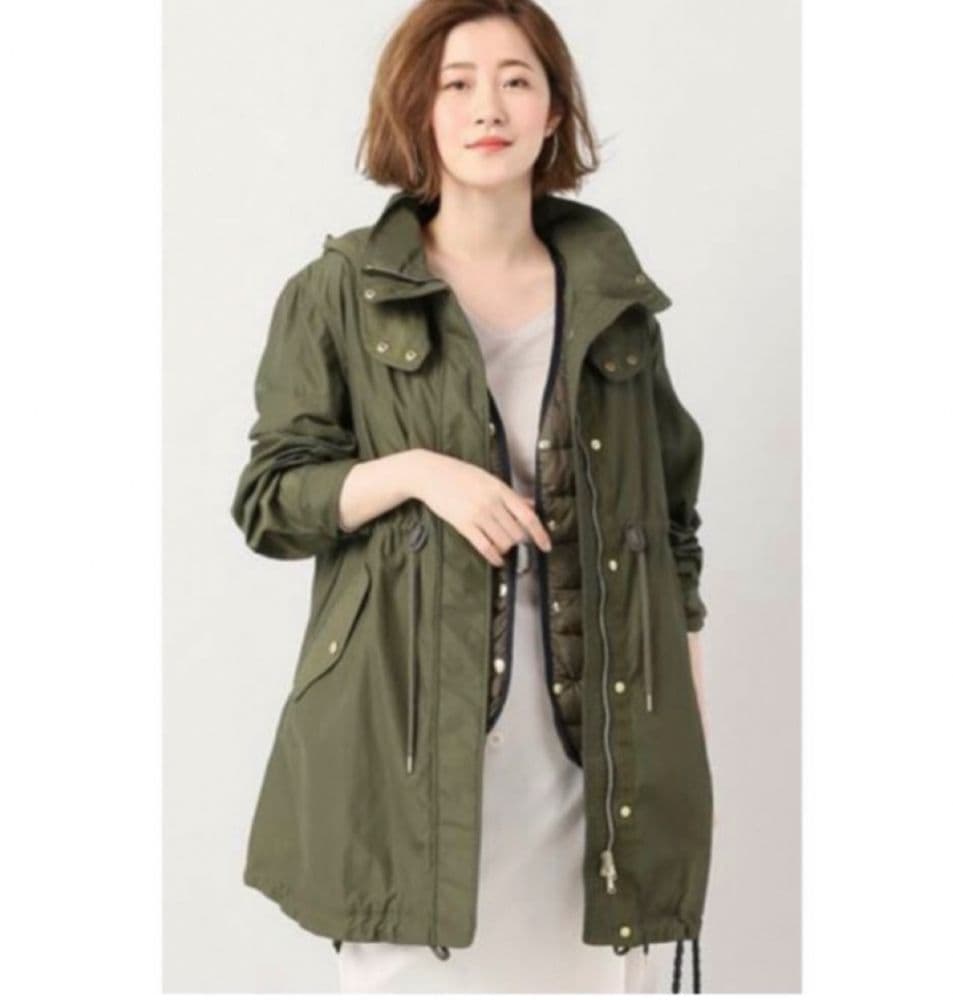 TATRAS☆タトラス　インナーダウンベスト付 モッズコート