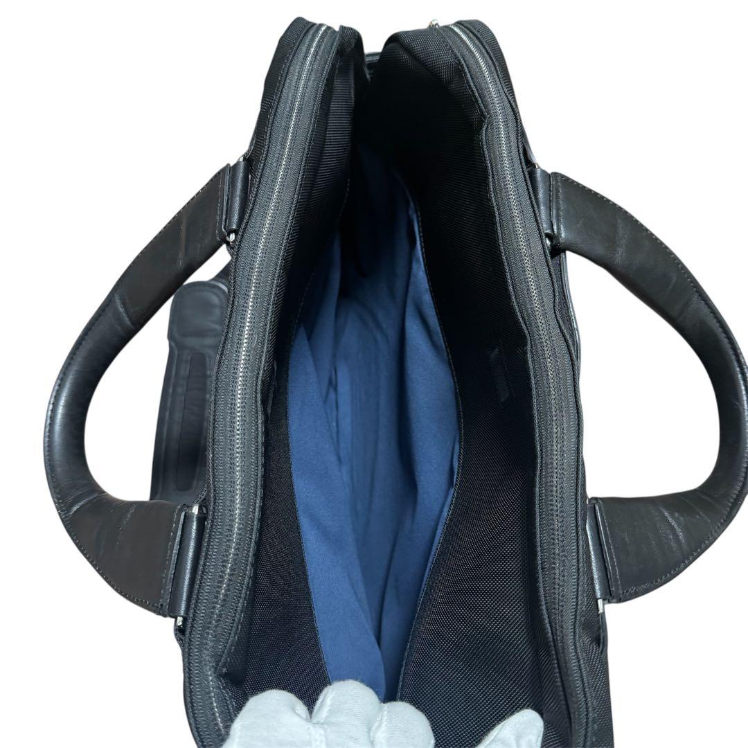 TUMI アリヴェ レスター 255004D2 ビジネスバッグ レザー 本革 紺