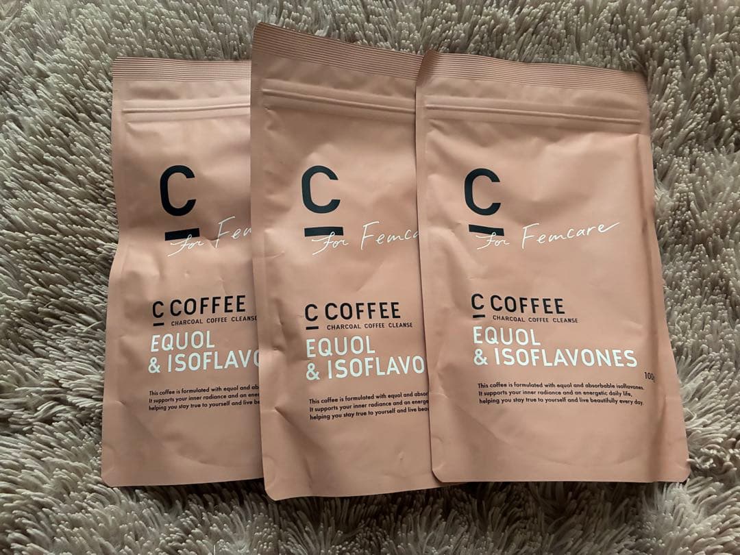 C COFFEE EQUOL & ISOFLAVONES 3袋