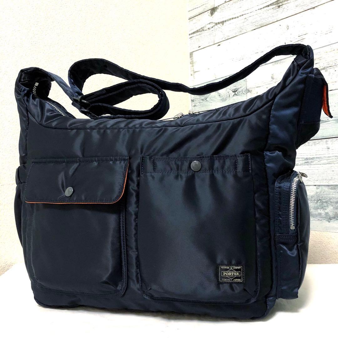 新品同様✨激レア ヘッドポーター タンカー 9nineショルダーバッグ ネイビー