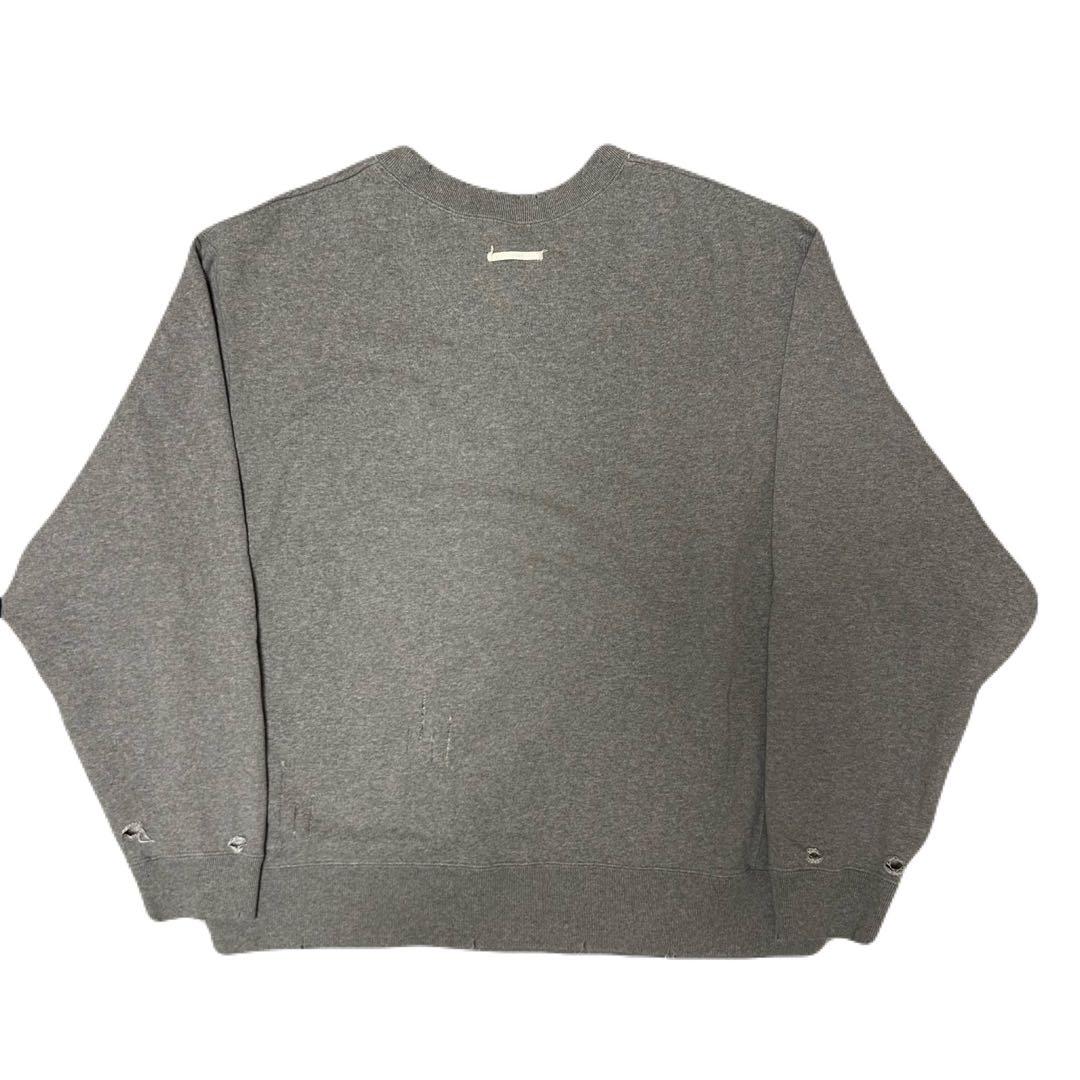 Maison Kinema メゾンキネマ ダメージロゴスウェット