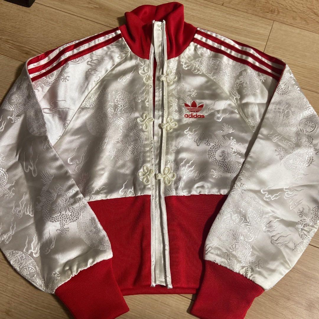 adidas スカジャン