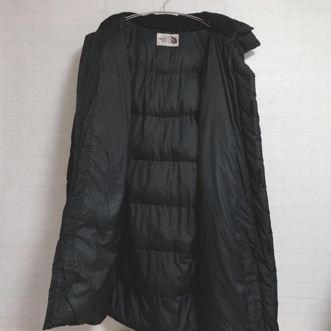 JIMIN　美品 ノースフェイス ロングダウン 黒 XL S-46