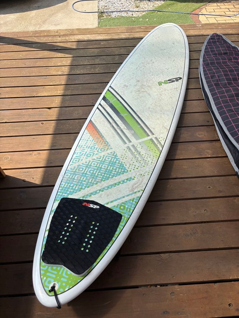 【良品】NSP エポキシサーフボード　7’10\