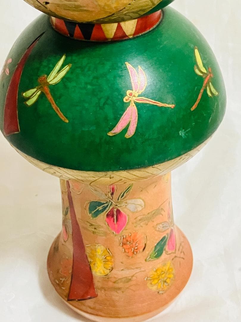 高橋はしめ　阿国歌舞伎　こけし　こけし人形　37センチ